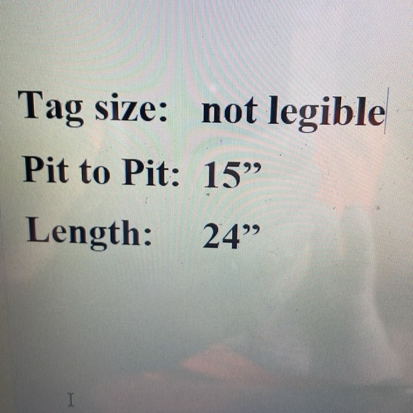 George red tank top small camisole - Picture 5 of 5